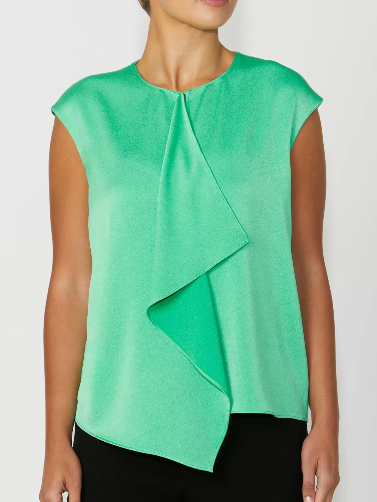 Tops<Anthea Crawford Arina Top Green