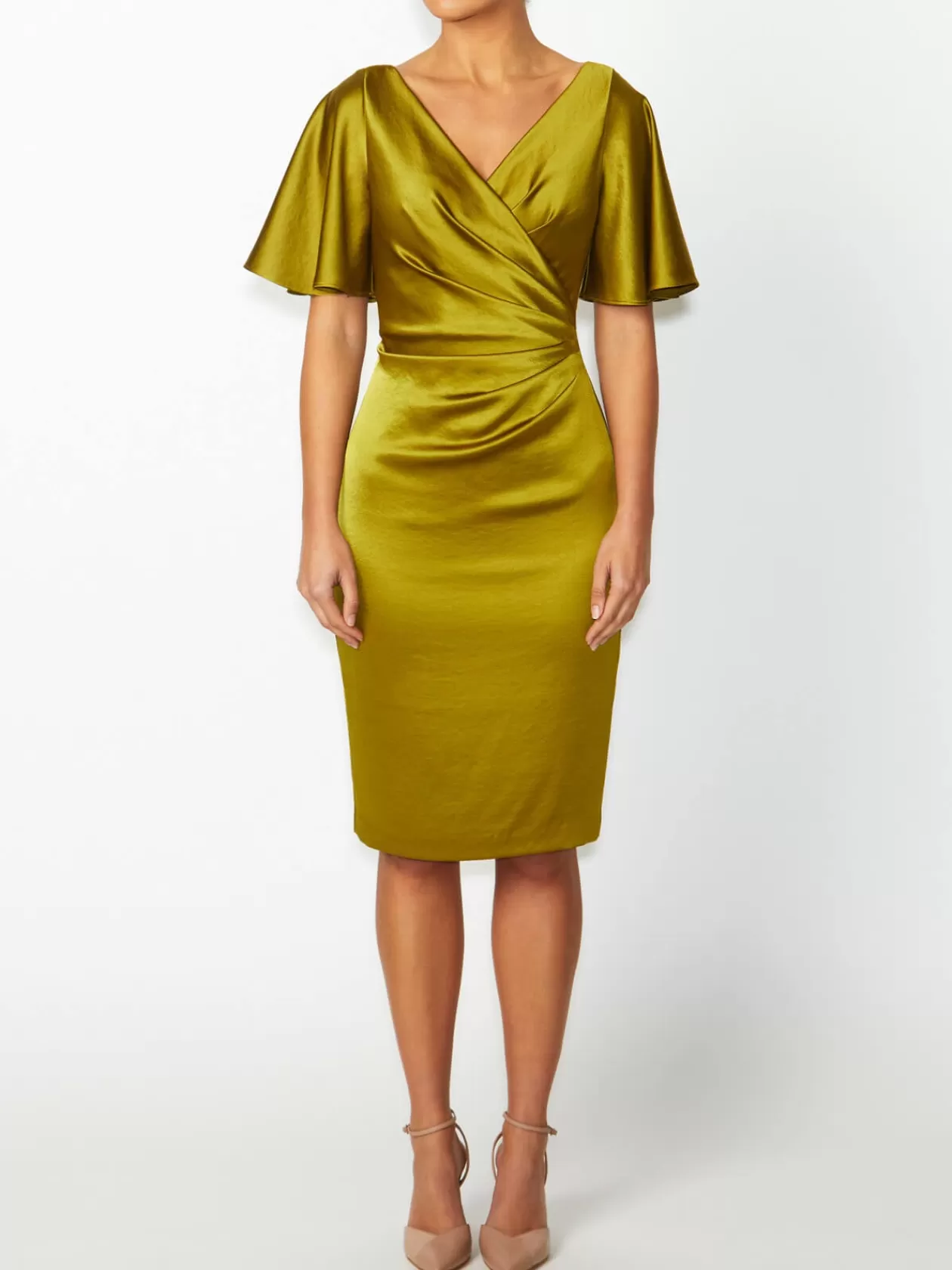 Mother Of The Bride | Event Dresses<Anthea Crawford Ella Dress Chartreuse