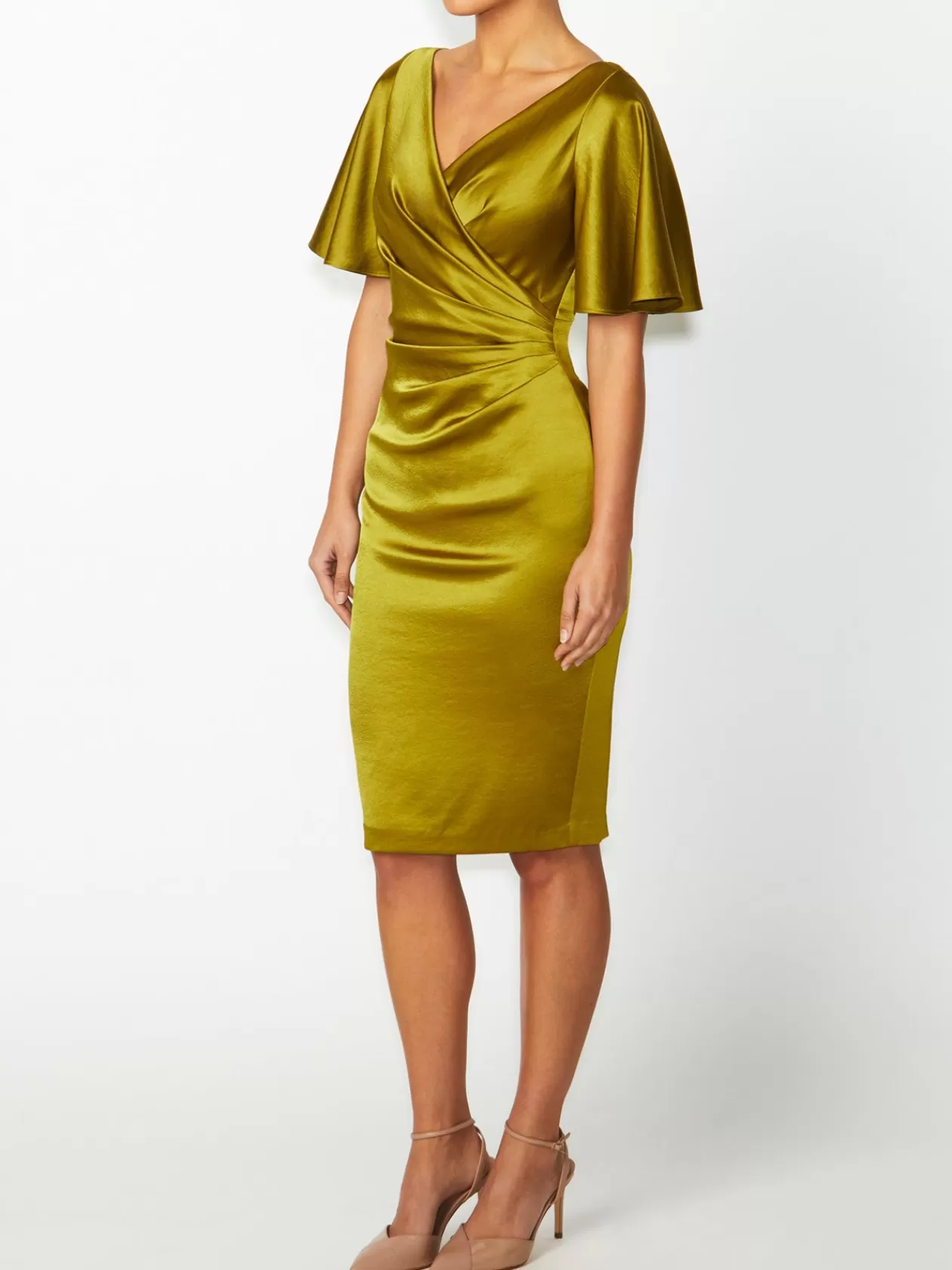 Mother Of The Bride | Event Dresses<Anthea Crawford Ella Dress Chartreuse