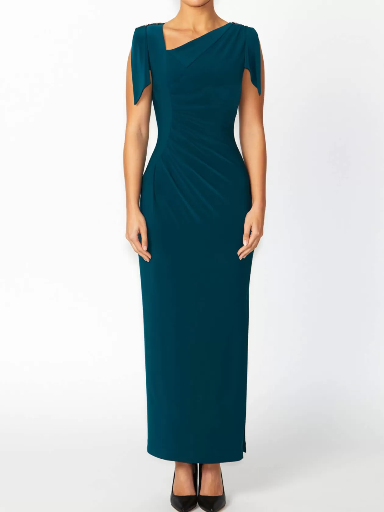 Mother Of The Bride | Jersey Dresses<Anthea Crawford Hebe Jersey Gown Petrol