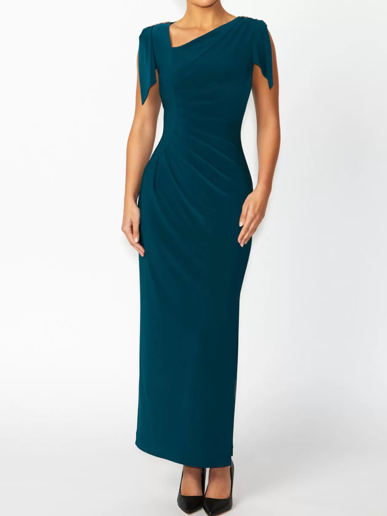 Mother Of The Bride | Jersey Dresses<Anthea Crawford Hebe Jersey Gown Petrol