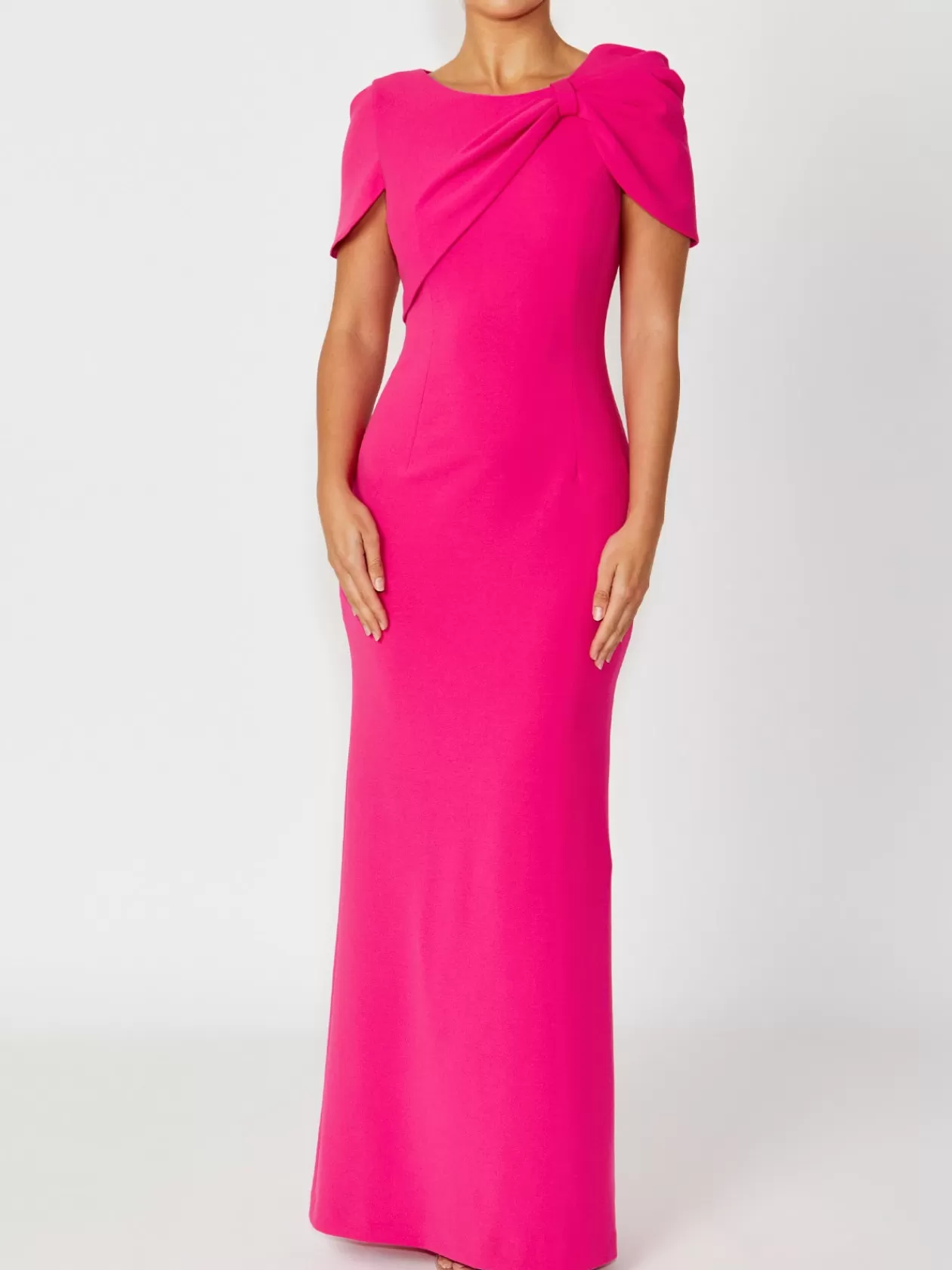 Mother Of The Bride | Floor Length Gowns<Anthea Crawford Juno Hot Gown Pink