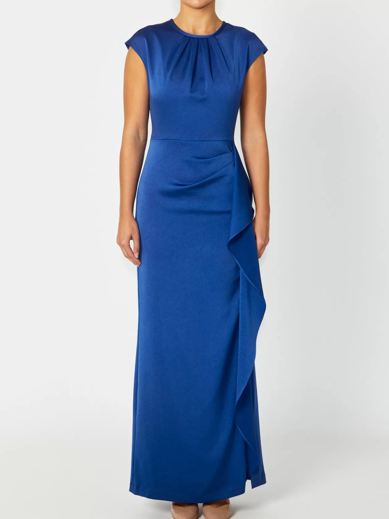 Mother Of The Bride | Floor Length Gowns<Anthea Crawford Laveria Blue Gown Royal