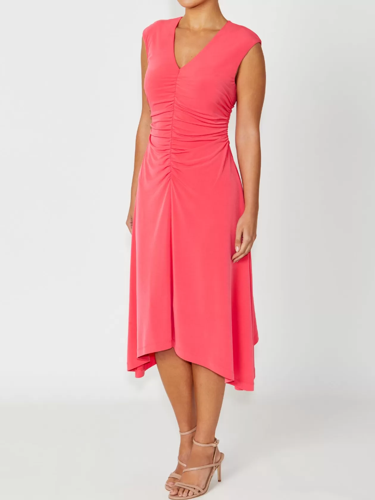 Jersey Dresses | Evening Dresses<Anthea Crawford Lucinda Jersey Dress Punch