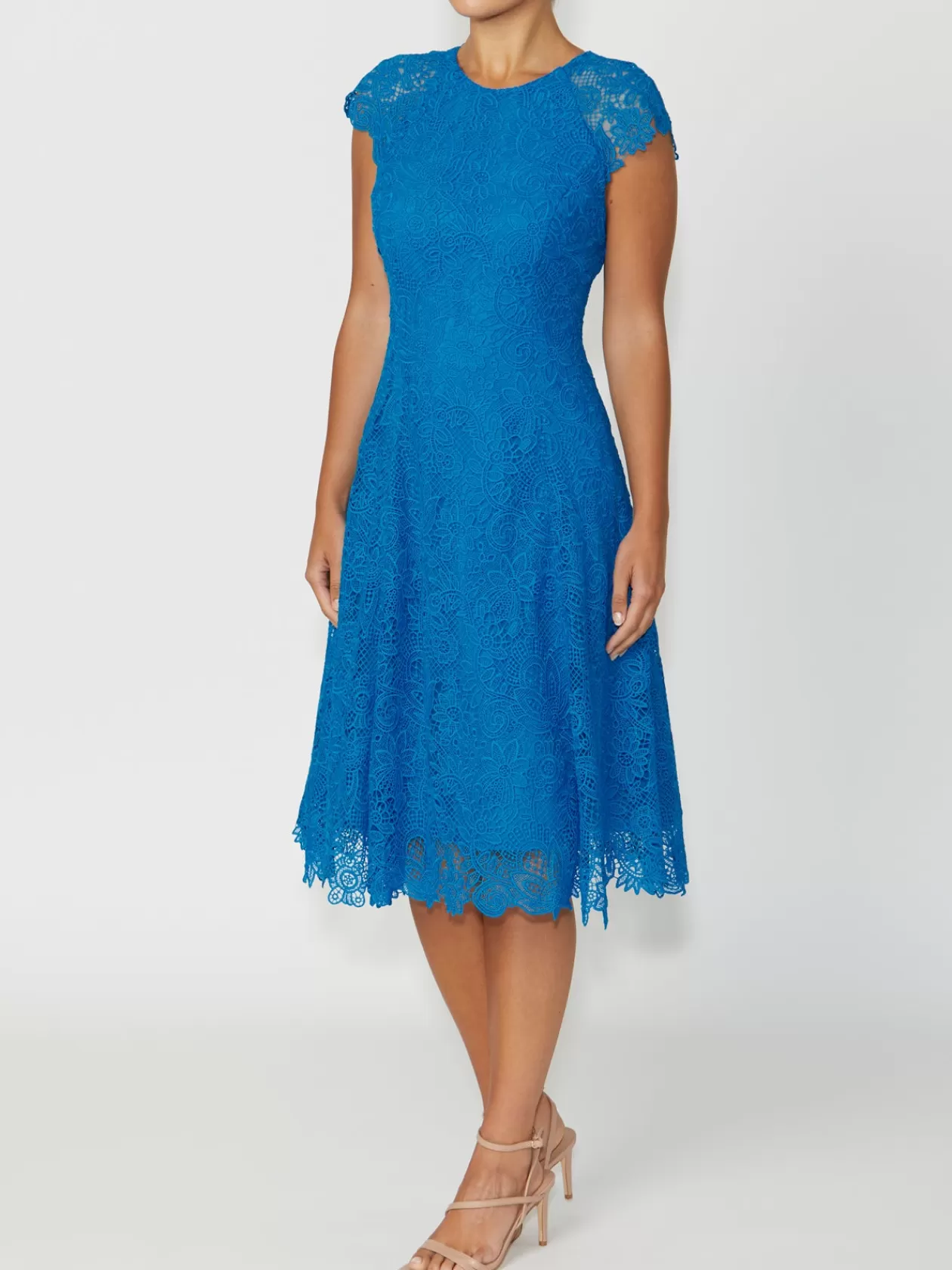 Mother Of The Bride | Event Dresses<Anthea Crawford Marnie Lace Dress Blue