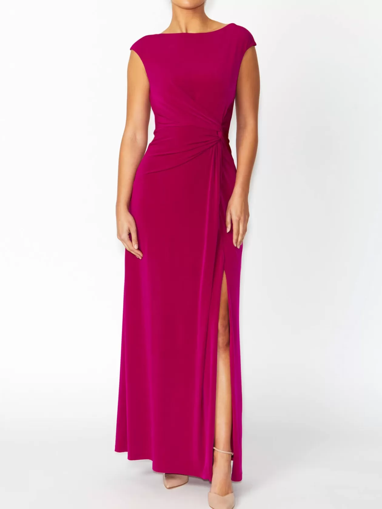 Mother Of The Bride | Jersey Dresses<Anthea Crawford Tiffany Jersey Gown Fuchsia